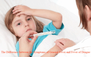 The Difference between the Symptoms of General Fever and Fever of Dengue