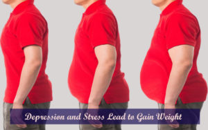Depression and Stress Lead to Gain Weight