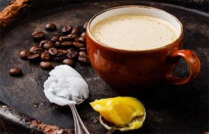 Reduce Weight Faster by Combination of Coffee and Coconut Oil-compressed
