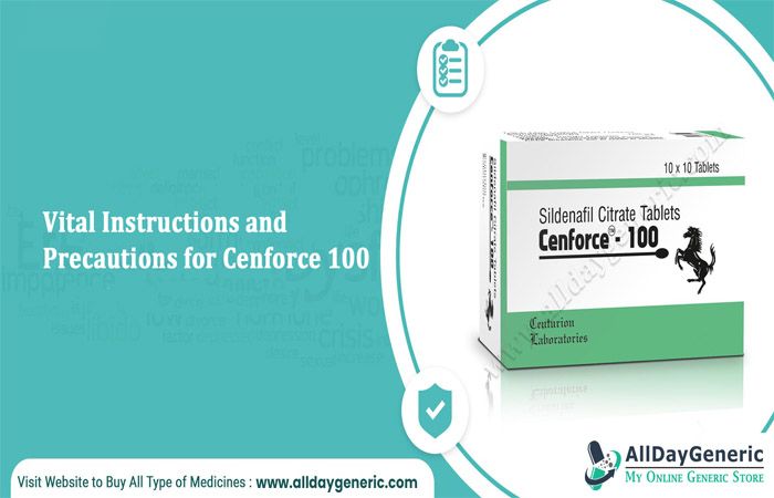 Vital Instructions and Precautions for Cenforce Pills