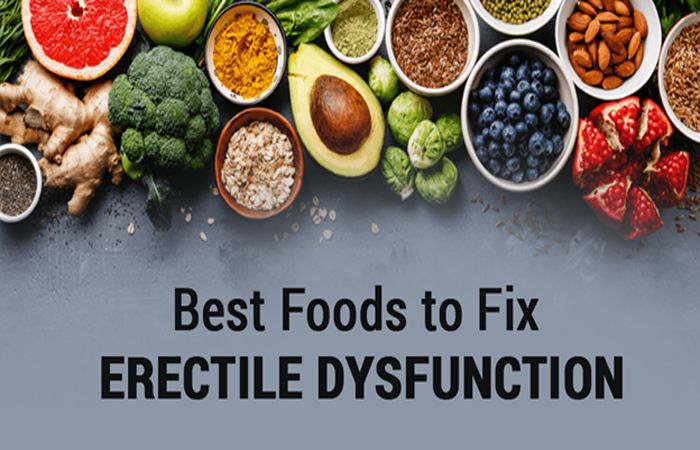 Best Foods to fix Erectile Dysfunction