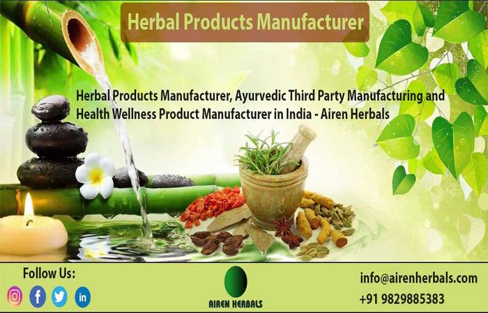 Natural Herbal Products Manufacturer in India – Airen Herbals